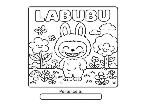 Livro Para Colorir Labubu - eBooks