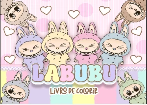 Livro Para Colorir Labubu - eBooks