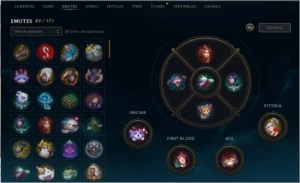 Conta com 261 skins platina 3 ryze triufante - League of Legends LOL