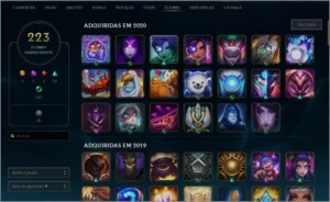 Conta com 261 skins platina 3 ryze triufante - League of Legends LOL
