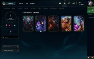 Conta platina 4 barata - League of Legends LOL