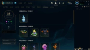 Conta lol 130 skins - League of Legends