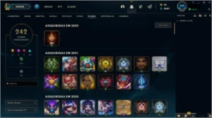 Conta lol 130 skins - League of Legends