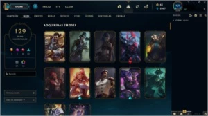 Conta lol 130 skins - League of Legends