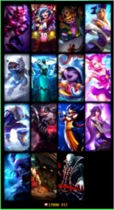 Conta de lol lvl 71 barata - League of Legends