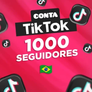 Conta TikTok 1000 seguidores - Redes Sociais