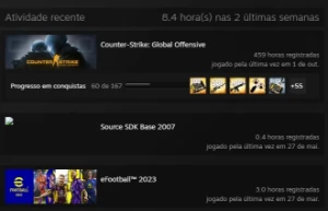 Vendo Conta De Csgo - Lvl 17 Na Steam - Outros