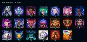 CONTA DIAMANTE 4 LOL - League of Legends