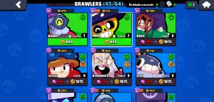 Conta de Brawl Stars bastante 18k de trofeus