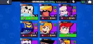Conta de Brawl Stars bastante 18k de trofeus
