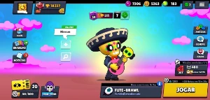 Conta de Brawl Stars bastante 18k de trofeus