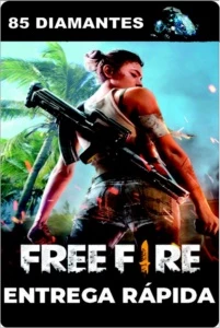 Garena Free Fire - 85 diamantes + Bônus