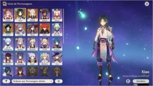 GENSHIN AR55 XIAO+VENTI+ALBEDO+DILUC+MONA+KEQ 2 ARMAS 5* - Genshin Impact