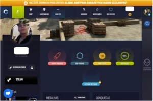 Conta Csgo Prime c/ Medalhas + 11 Jogos - Counter Strike