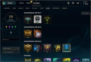 CONTA UNRANKED - League of Legends LOL
