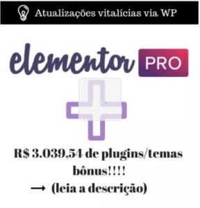 Licença Elementor Pro 2019 + Temas [ENVIO IMEDIATO] - Softwares and Licenses