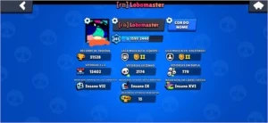 CONTA BRAWLSTARS - 32K TROFÉUS - TODA FULL (48/48) 74 SKINS - Brawl Stars