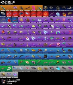 Conta De Fortnite 184 Skins