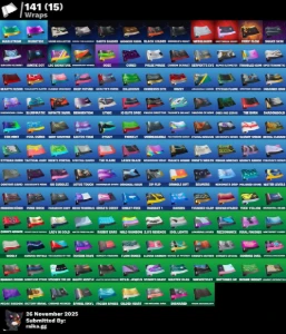 Conta De Fortnite 184 Skins