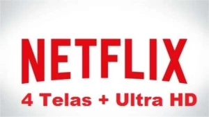 NETFLIX 30 DIAS 5 TELAS 4K - Assinaturas e Premium