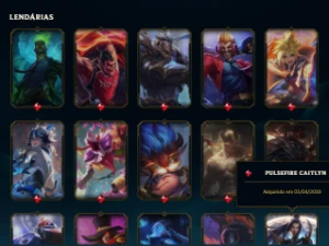 Conta Lol level 394 P3 75 Pdl - League of Legends