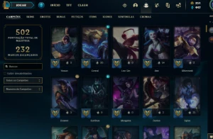 Conta Lol level 394 P3 75 Pdl - League of Legends