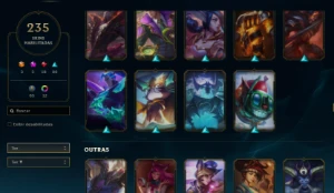 Conta Lol level 394 P3 75 Pdl - League of Legends