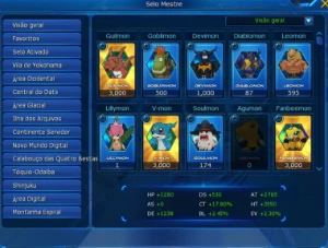 Conta Ladmo Omega Mid~End Game - Digimon Masters Online