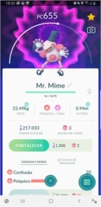 Conta De Pokémon GO. Inclui: Nível 27, Pokémons raros/l