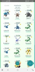 Conta De Pokémon GO. Inclui: Nível 27, Pokémons raros/l