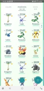 Conta De Pokémon GO. Inclui: Nível 27, Pokémons raros/l