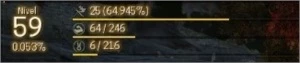 CONTA BLACK DESERT SA MAEHWA LVL 59 439 GS - Outros