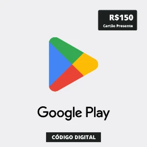 Gift Card Google Play: 150 Reais - Gift Cards