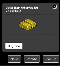 habbo barra (50 moedas) no habbo.com (USA)