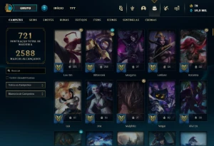 Conta League of Legends l Level 837 l SKINS 876 LOL