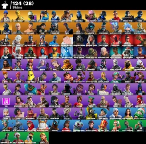 Conta Fortinite | 124 skins | Deadpool - Fortnite