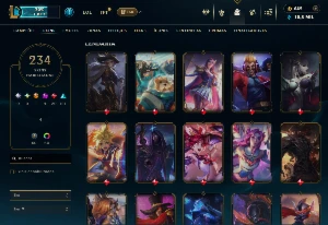 Conta valorant/lol muitas skins