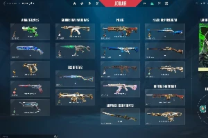 Conta valorant/lol muitas skins