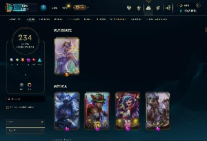 Conta valorant/lol muitas skins