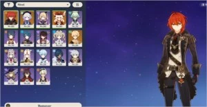 Genshin Impact Diluc e Klee rank 44