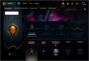 Conta bronze 3 baratinha com 1 skin e 24 champs - League of Legends LOL