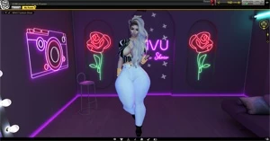 Conta Feminina IMVU com AP , AGE e muito outros produtos