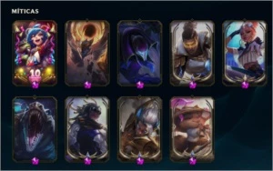 CONTA LEAGUE OF LEGENDS C/ VARIAS SKINS PRESTIGIO LOL