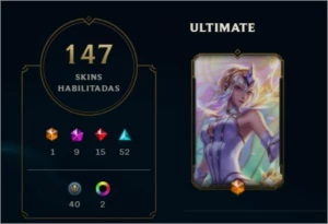 CONTA LEAGUE OF LEGENDS C/ VARIAS SKINS PRESTIGIO LOL