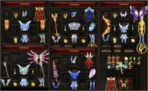 Blue eye+soul weapon+wing4 MU RAZOR - MU Online