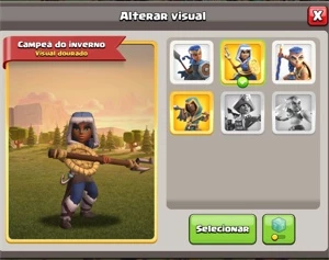 CV15 BEM UPADO, 31 SKINS DE HERÓIS E VÁRIOS ITENS - Clash of Clans