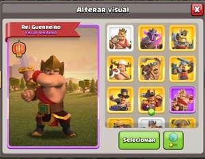 CV15 BEM UPADO, 31 SKINS DE HERÓIS E VÁRIOS ITENS - Clash of Clans