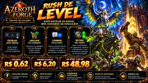 Rush De Level Wow | Você Escolhe Os Níveis | R$ 0,62 Por Lvl - Blizzard