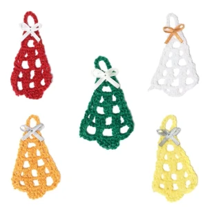 kit Árvore de Natal em crochê - Artesanato e Personalizados