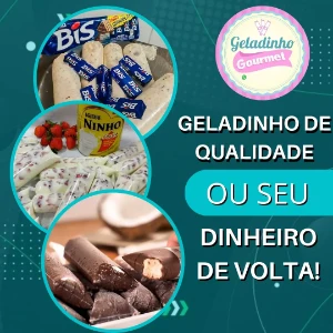 Curso Geladinho Gourmet - Passo A Passo Em Vídeo - Cursos e Treinamentos